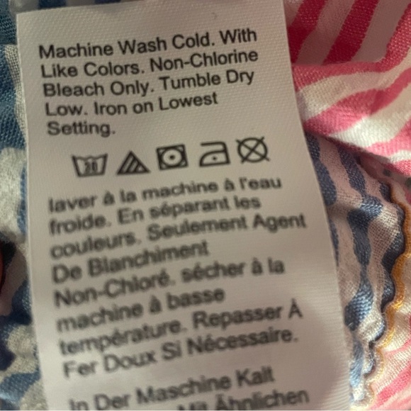 J.Crew Multicolor Striped Seersucker Button Down Shirt | Women’s Small - Picture 4 of 10